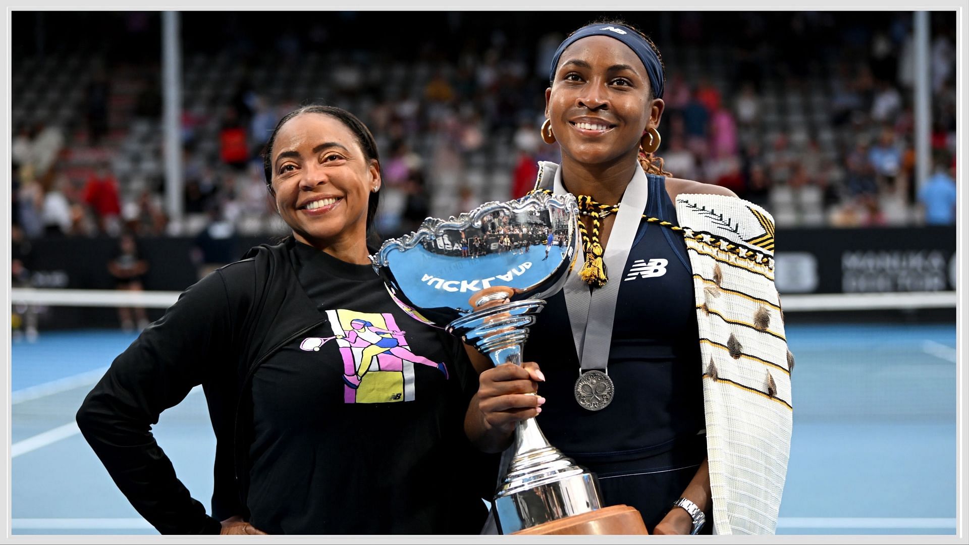 Coco Gauff and Candi Gauff