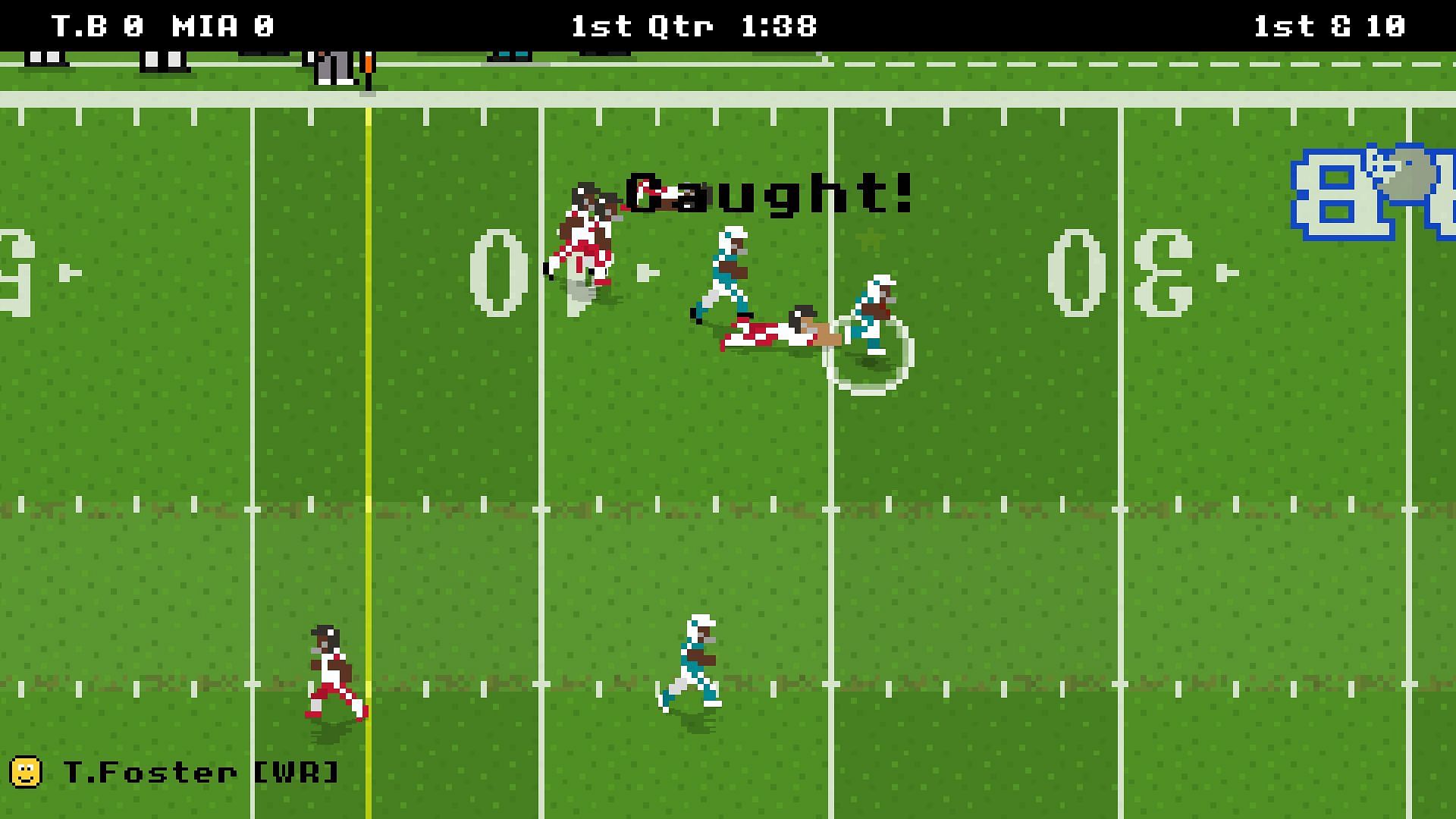 NFL Retro Bowl also has a mechanic for managing press duties. (Image via New Star Games Ltd)