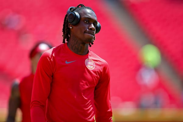 Chiefs WRs fantasy outlook: Should you start Xavier Worthy or Rashee ...