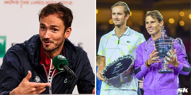 "Wherever I played, crowd was fully for Rafael Nadal" - Daniil Medvedev recalls US Open 2019 final as 'only' time crowd cheered for him over Spaniard