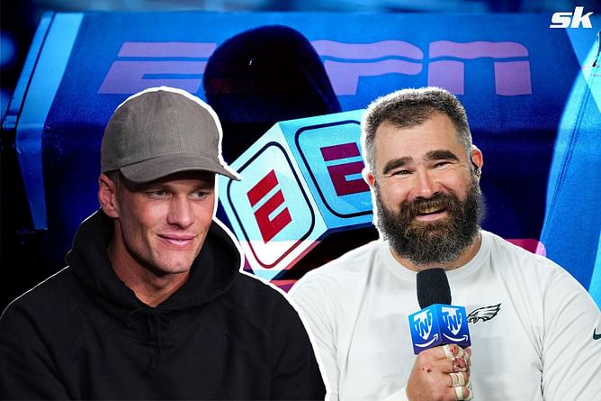 Jason Kelce sets the record straight with ESPN as Tom Brady faces NFL restrictions in Fox gig