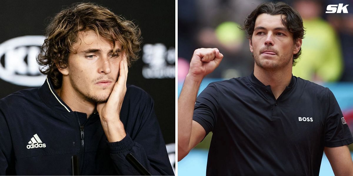 Alexander Zverev Taylor Fritz US Open 2024