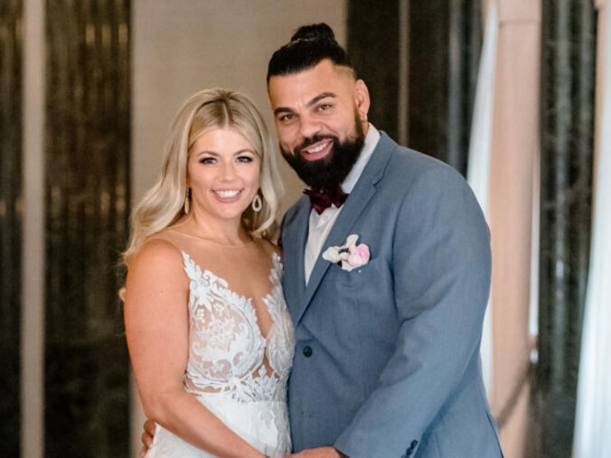 David and Michelle of Married at First Sight (Image via Lifetime)