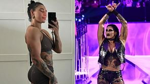 "Already did" - Top WWE Superstar has an interesting reaction to Rhea Ripley asking to kiss her "juicy tattooed a**"