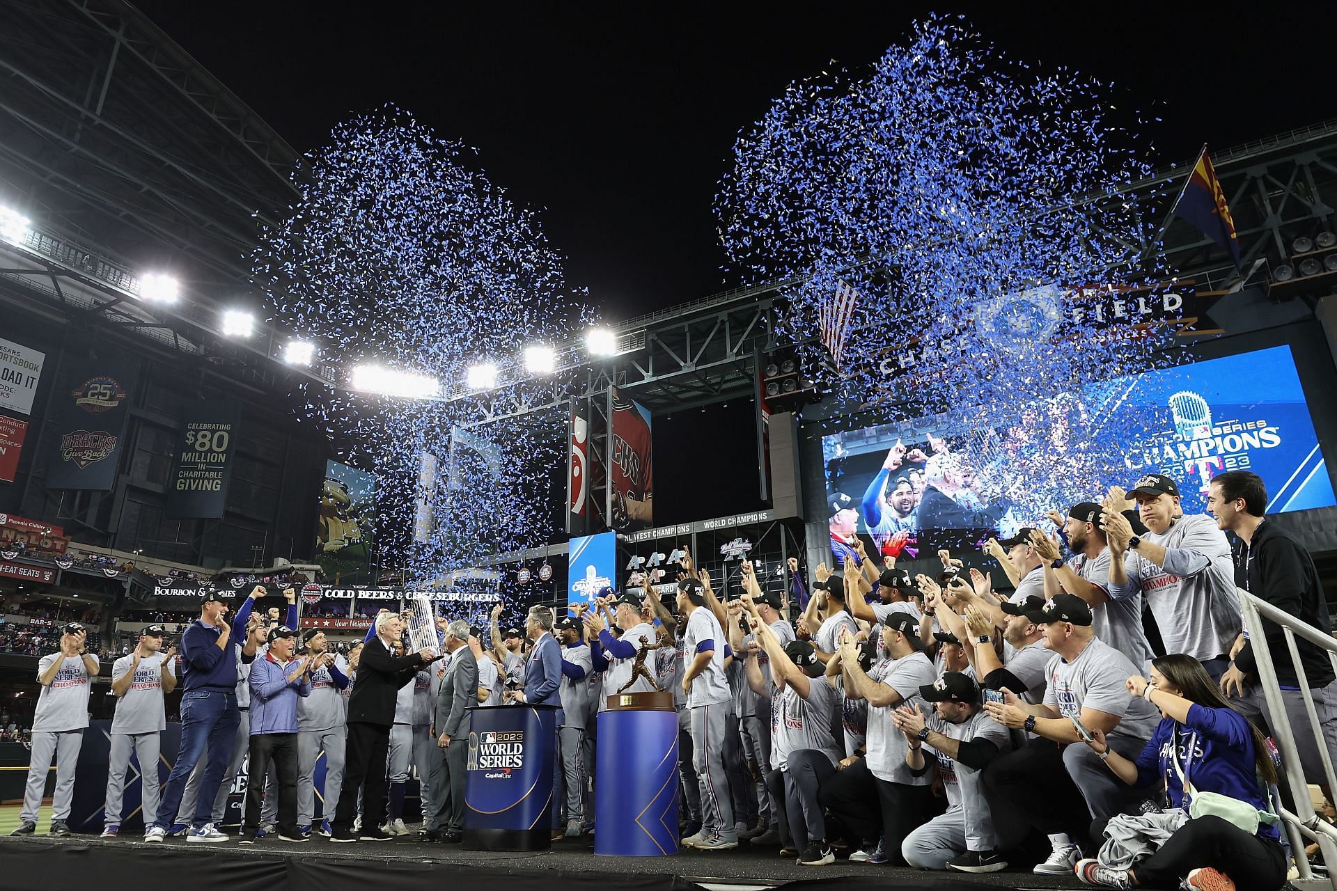 World Series - Texas Rangers v Arizona Diamondbacks - Game Five