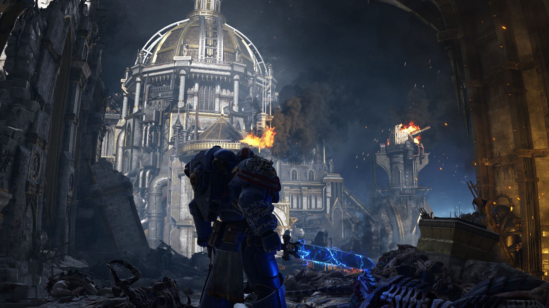 Captured in Photo Mode of Space Marine 2 (Image via Focus Entertainment)