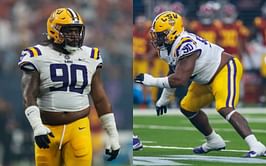 Jacobian Guillory injury: What happened to LSU DT against Nicholls State?