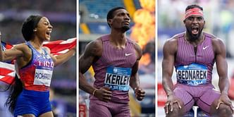 WATCH: Sha'Carri Richardson, Fred Kerley, and Kenny Bednarek teach kids ahead of Zurich Diamond League 2024