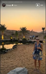 Brown's IG Stories (Photo credits: Brown's Instagram)