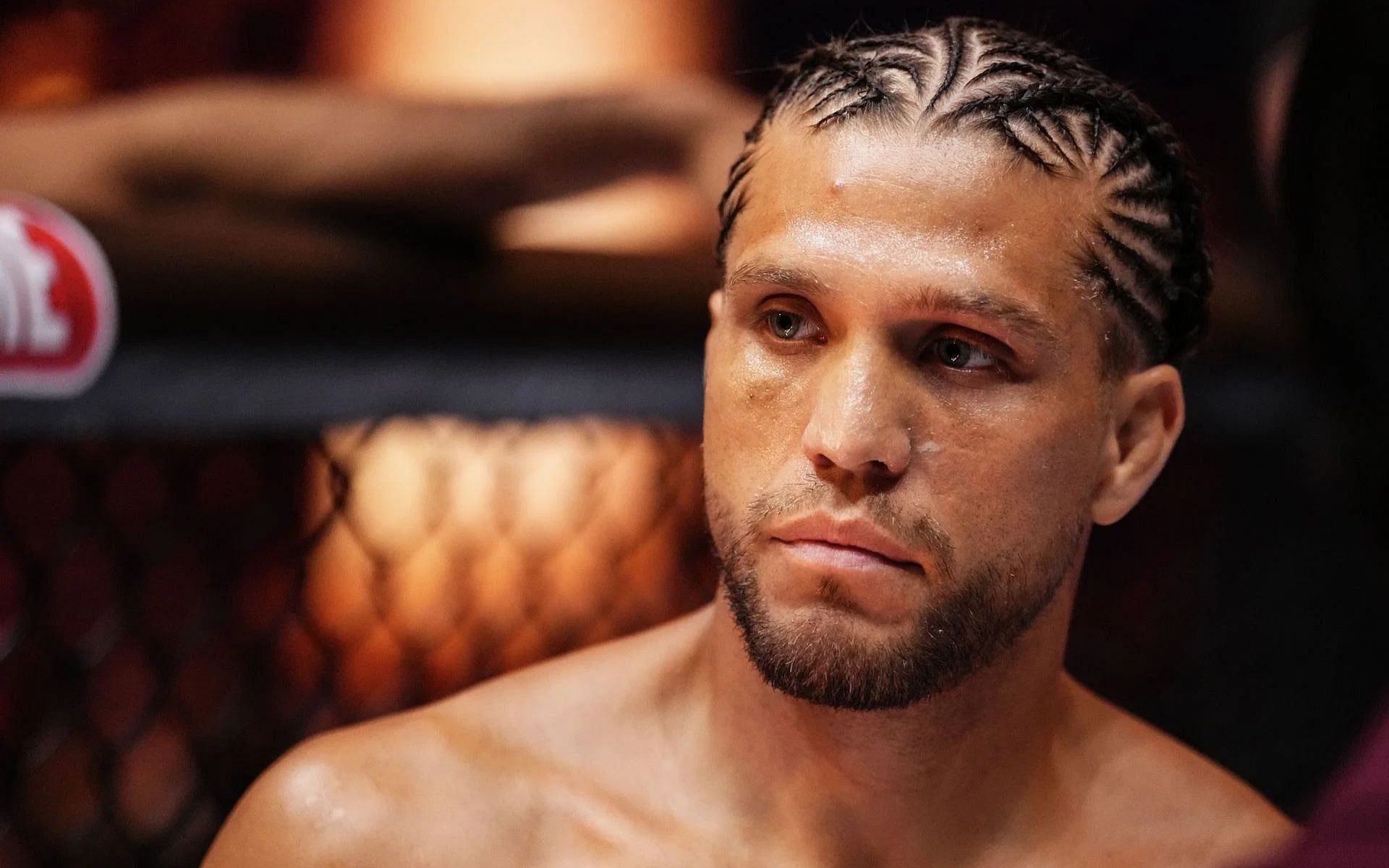 Brian Ortega (pictured) suffered major damage to his orbital region during Diego Lopes fight at Noche UFC 306, with updated image being released by CEO Dana White [Image courtesy: Getty Images]