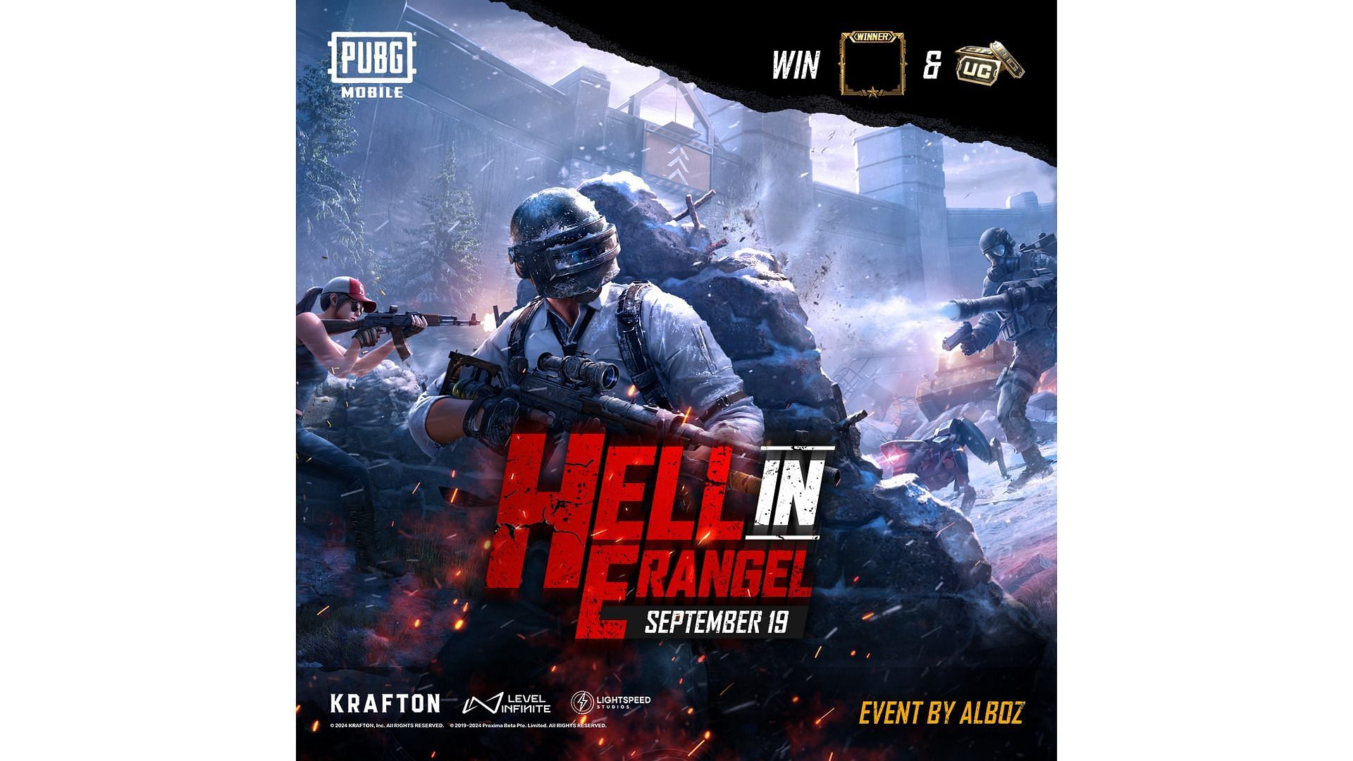 Hell in Erangel poster (Image via Tencent Games)