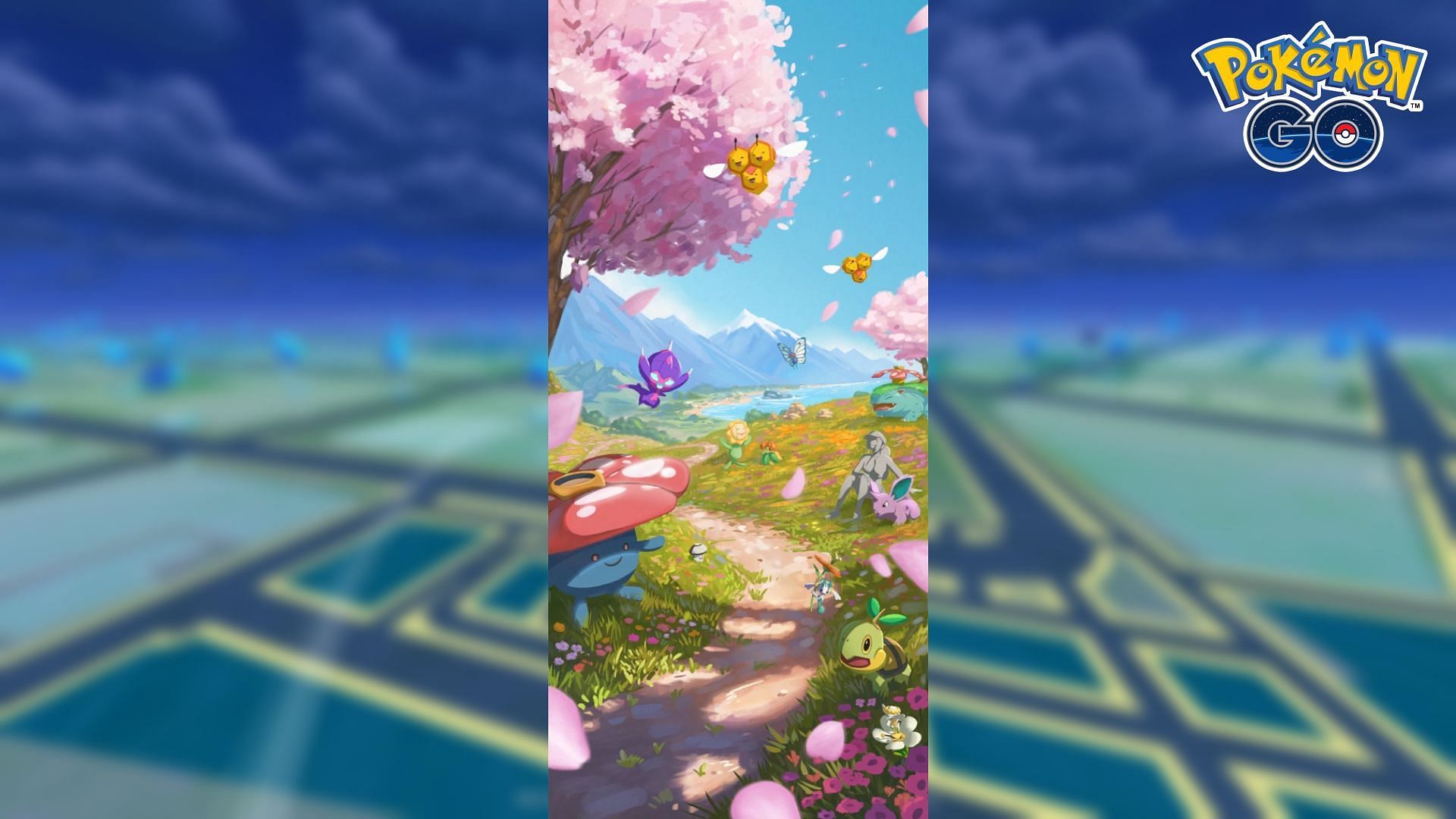 This was the loading screen artwork for the World of Wonders season (Image via Niantic)