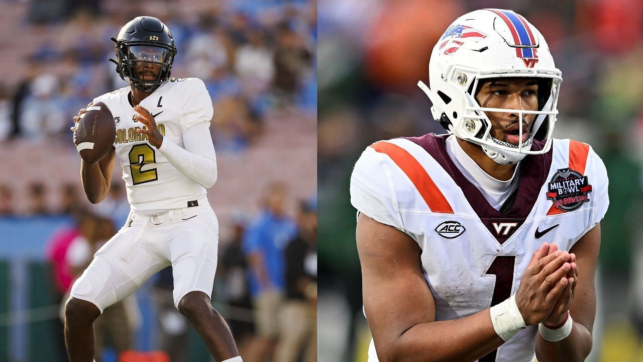 Colorado QB Shedeur Sanders tuned in to support Virginia Tech QB Kyron Drones against Vanderbilt