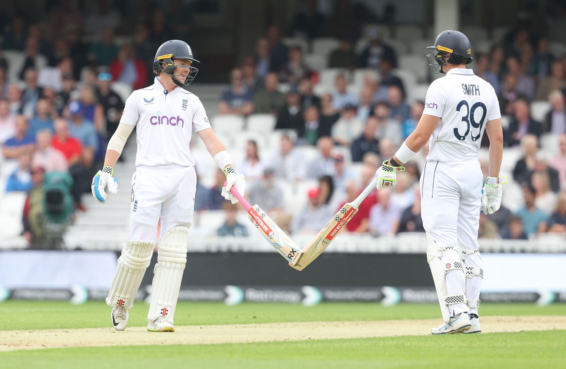 Ollie Pope and Jamie Smith. (Credits: Getty)