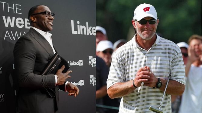 Shannon Sharpe reacts to winning defamation case against Brett Favre