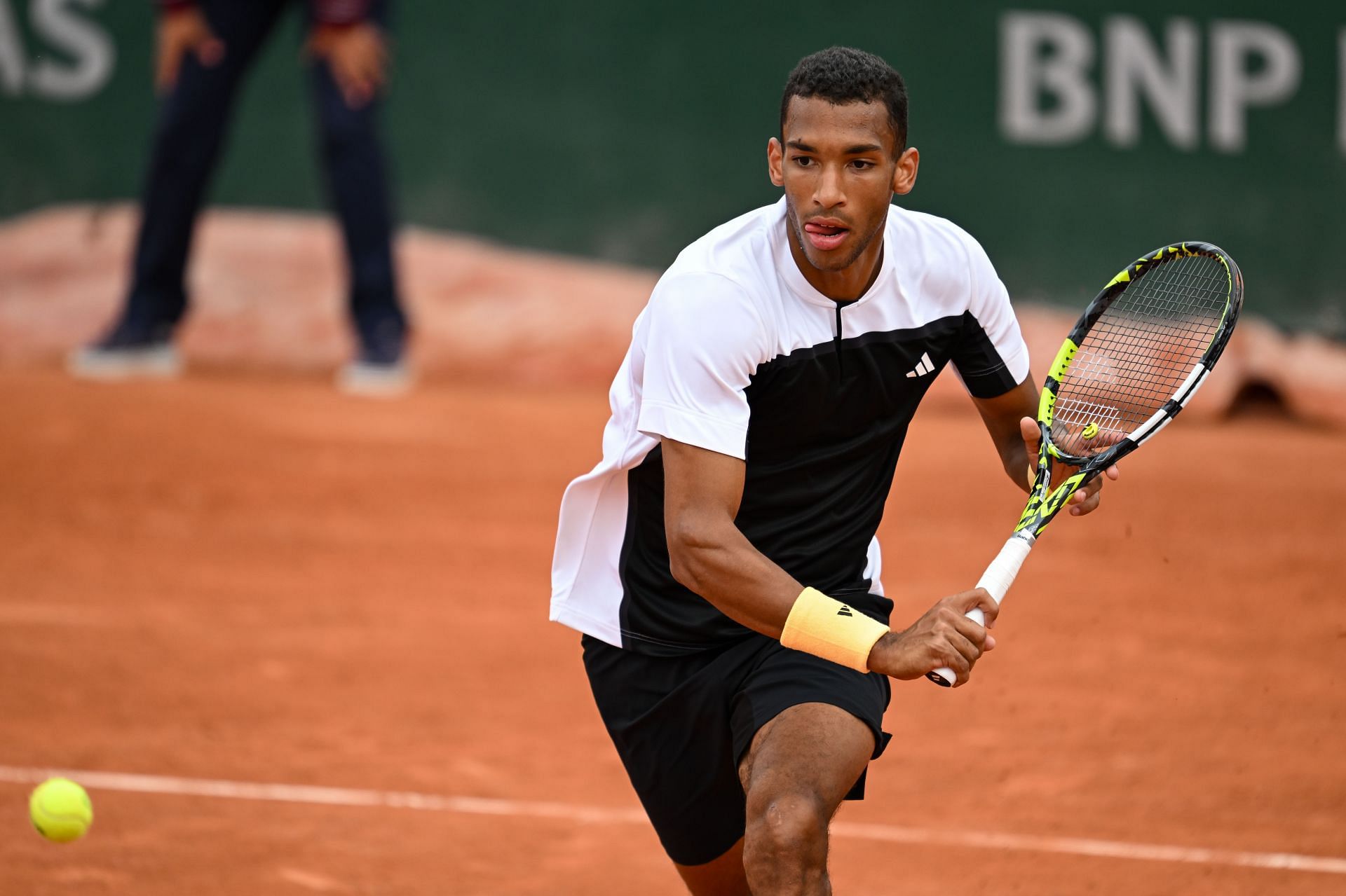 Felix Auger-Aliassime at 2024 French Open (Photo by Daniel Kopatsch/Getty Images)