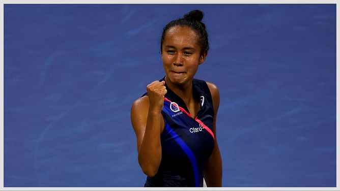 "How did I get myself in this position?" - Leylah Fernandez quips about her "Matrix" style training session ahead of China Open 2024 debut