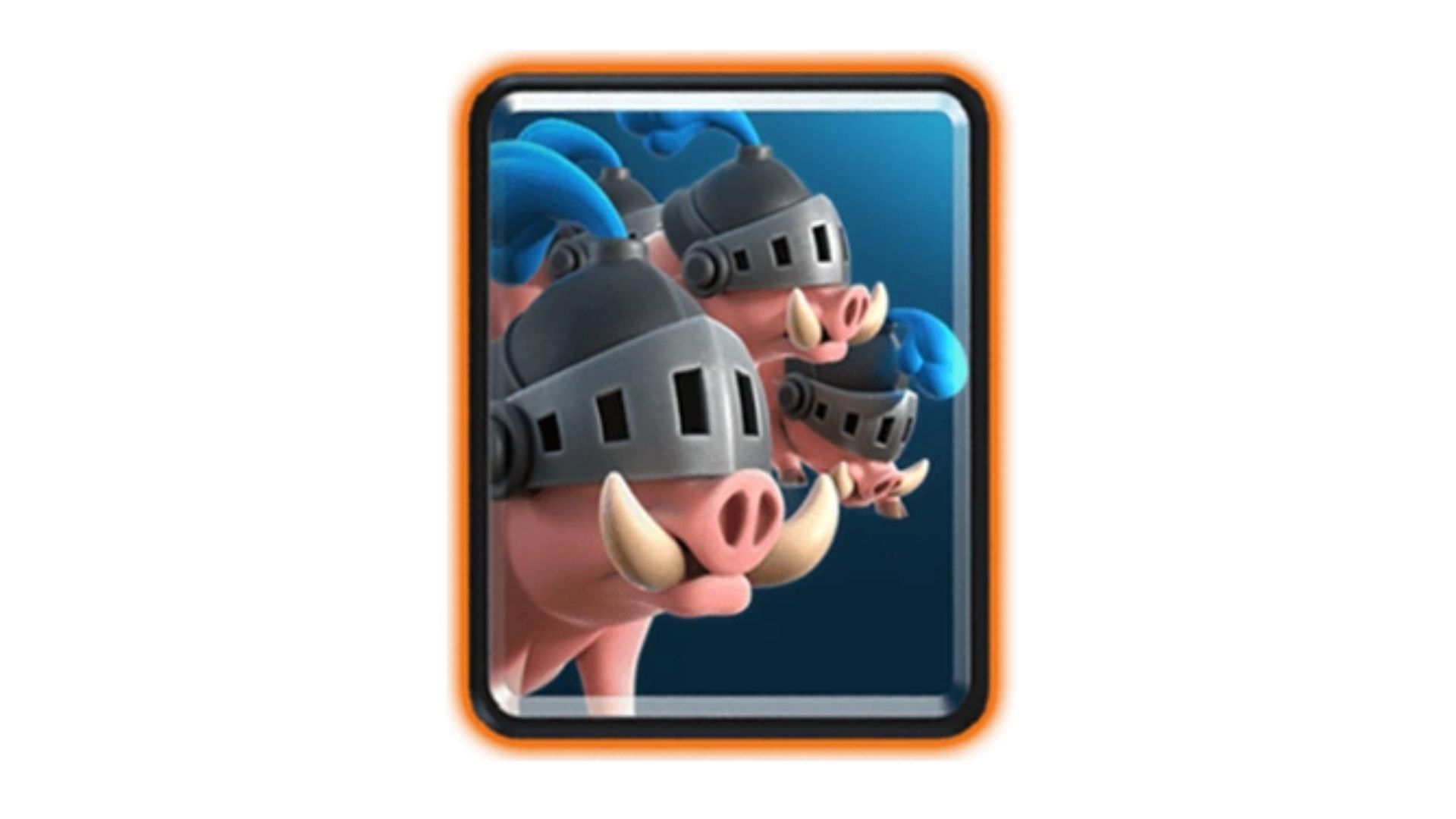 Royal Hogs in Clash Royale (Image via Supercell)