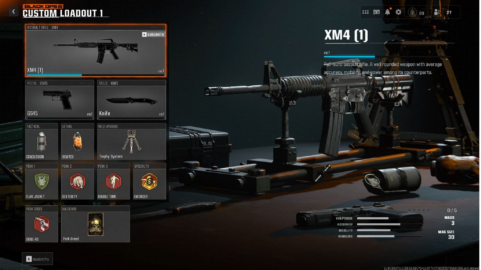 Best Perks, Equipment, and Combat Specialty to use with the XM4 loadout (Image via Activision)