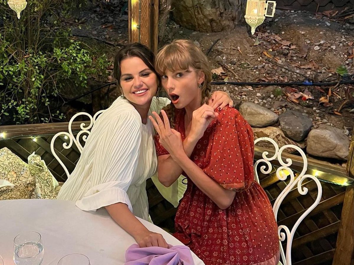 Selena Gomez and Taylor Swift (Image via Instagram/@selenagomez)