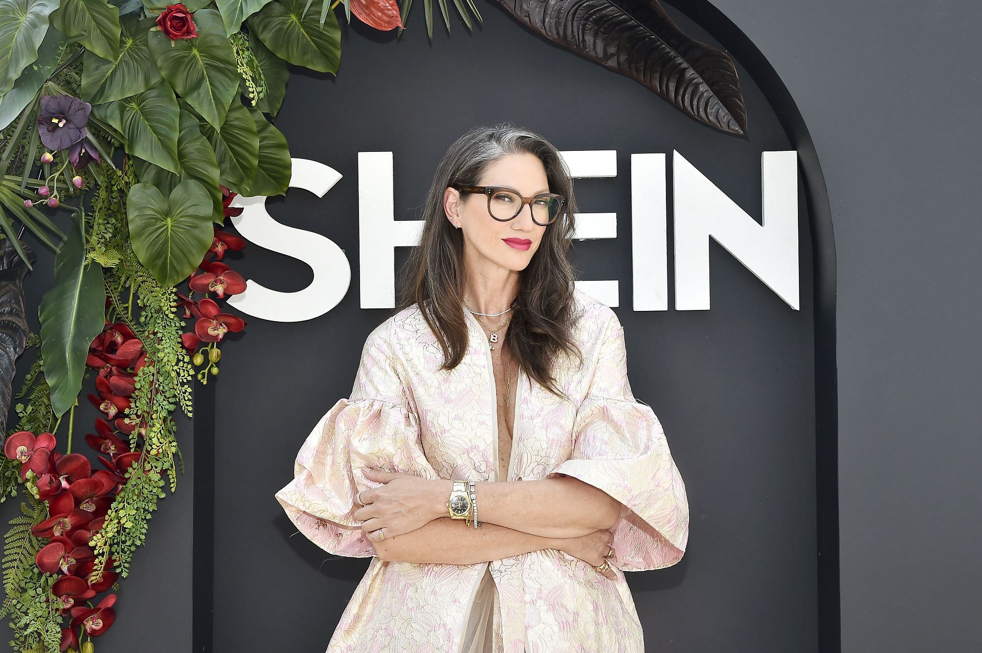 Jenna Lyons attends the SHEIN X 100K CHALLENGE (Image via Getty)