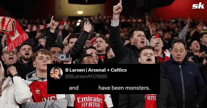 "Have been super solid", "Take a bow" - Arsenal fans hail 'impressive' Gunners duo for their performance in win over Tottenham