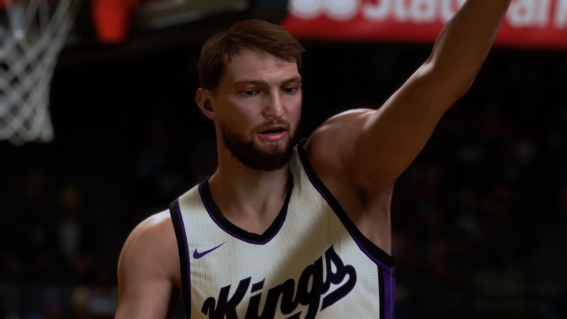 Sabonis&#039; character model in NBA 2K25 (Image via Visual Concepts)