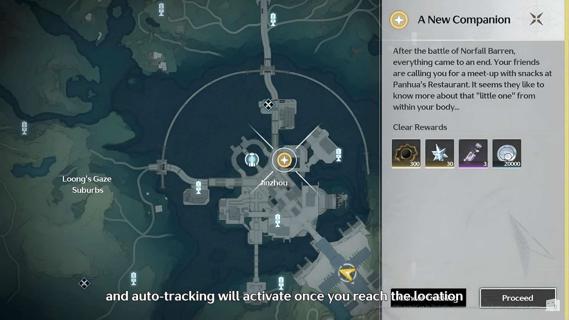 You can now easily track your objective and teleport to the waypoint nearest to it (Image via Kuro Games)