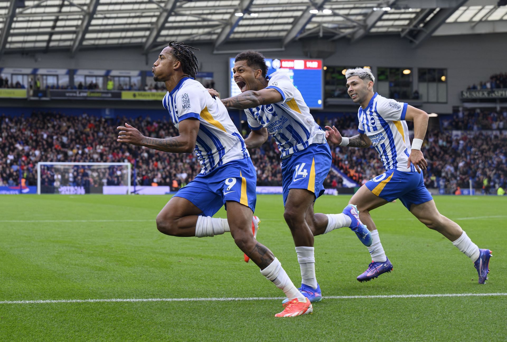 Brighton &amp; Hove Albion FC v Manchester United FC - Premier League - Source: Getty