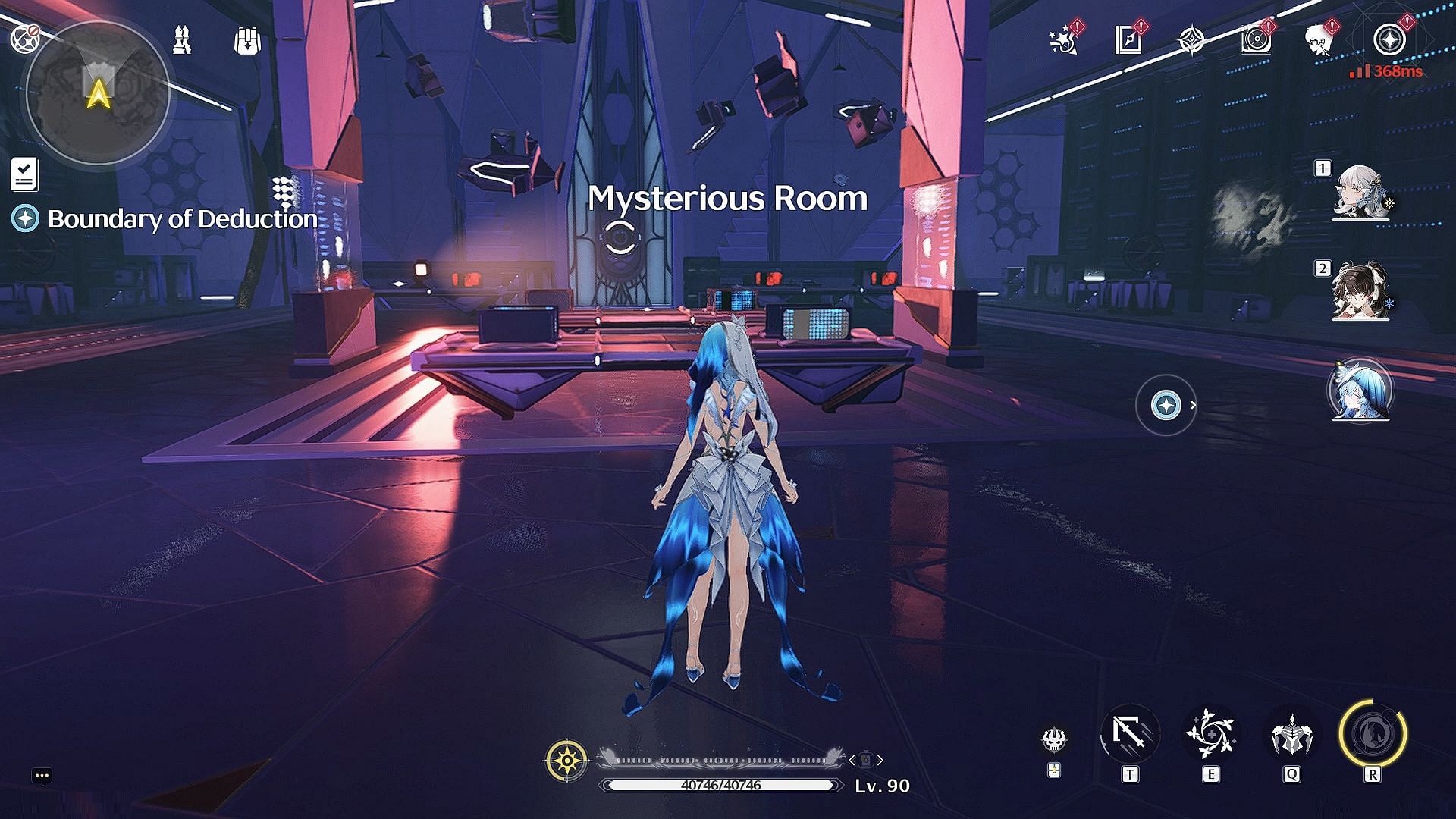 Enter the Mysterious Room through the portal (Image via Kuro Games)