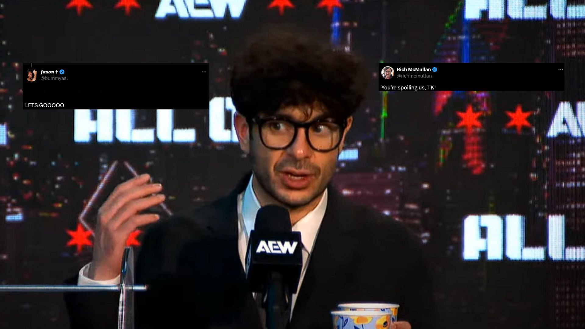 Tony Khan is the president of All Elite Wrestling [Photo courtesy of AEW