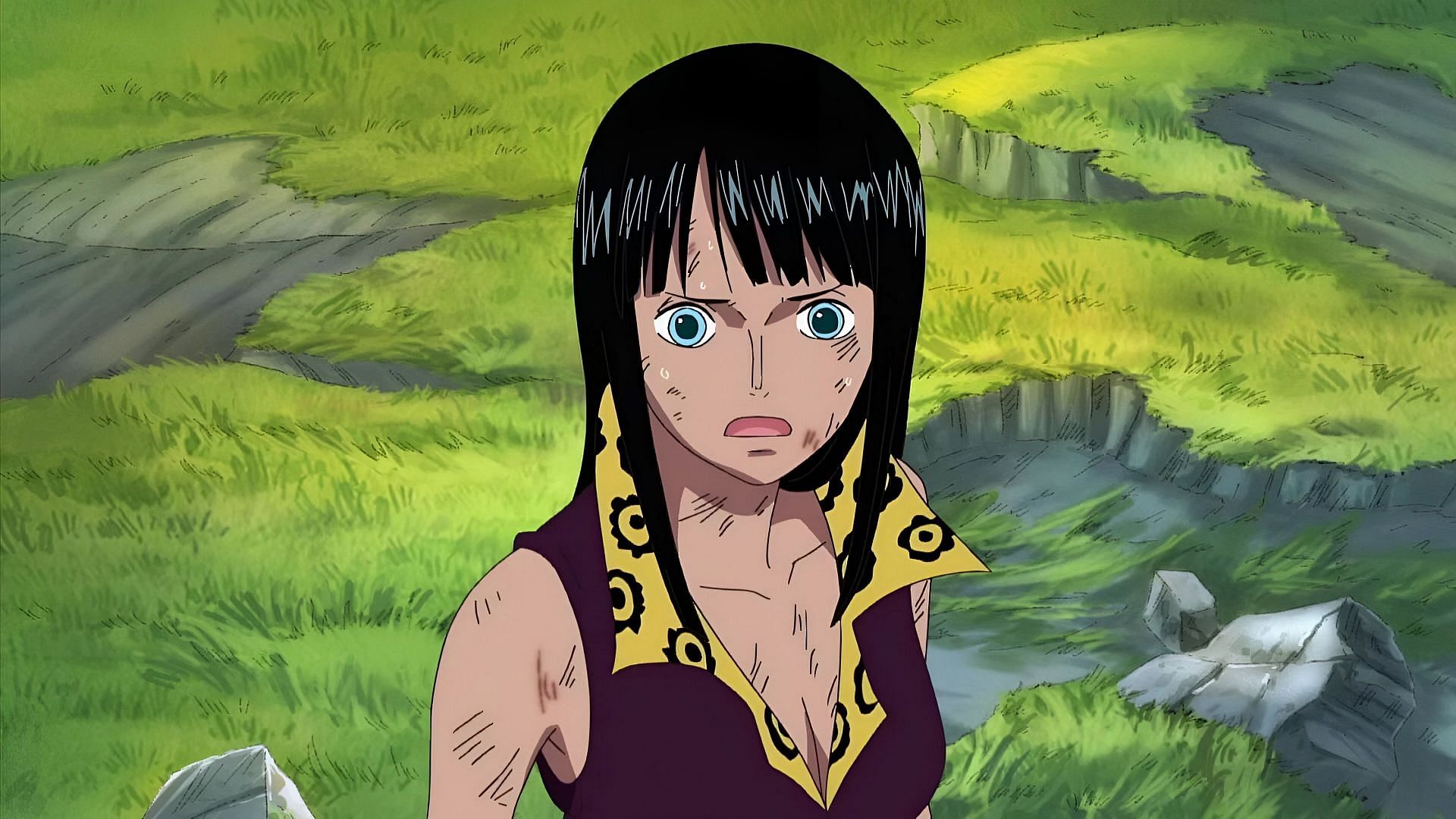 Nico Robin as seen in the anime (Image via Toei Animation)