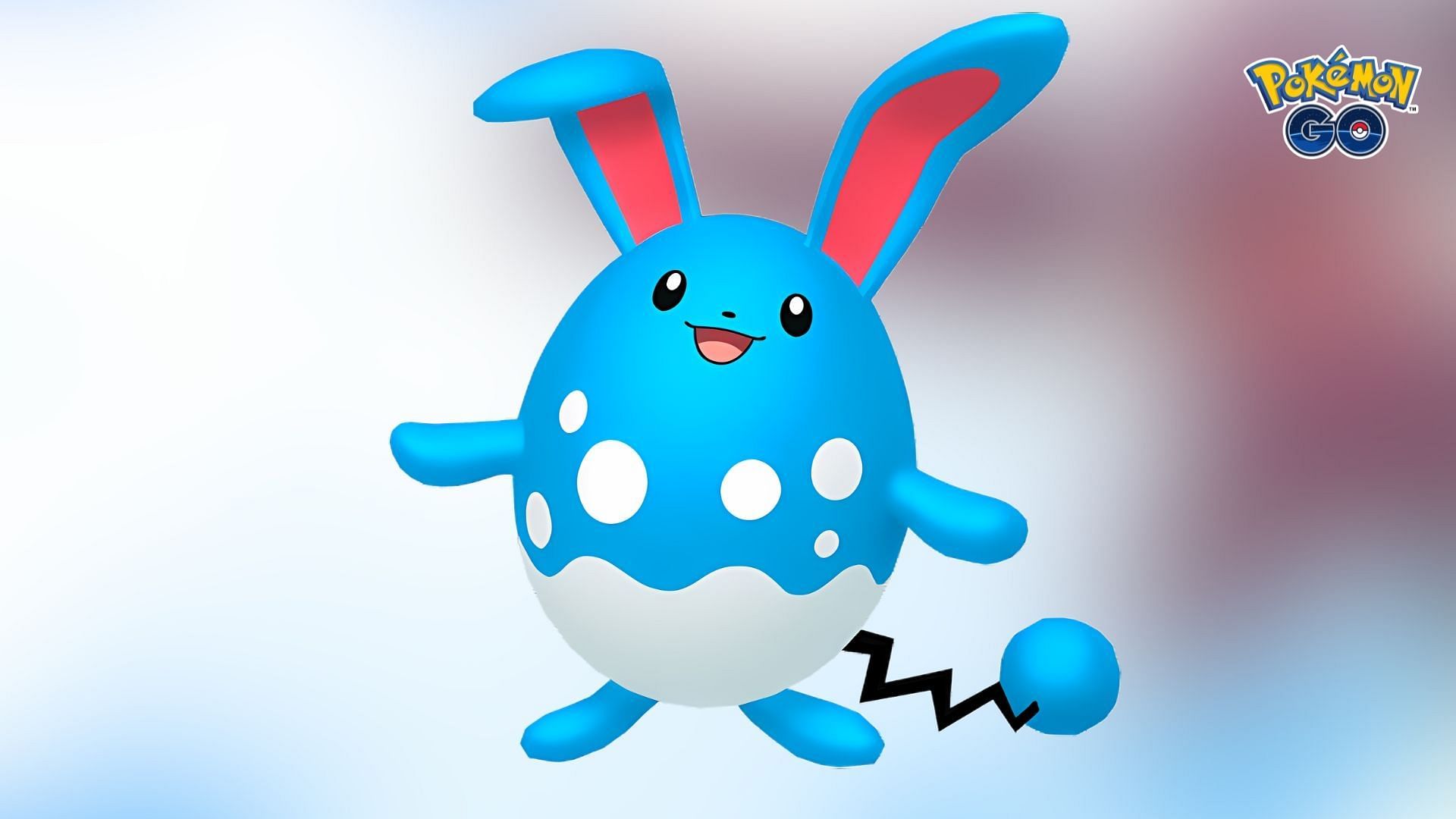 Azumarill, as seen in Pokemon GO (Image via TPC)