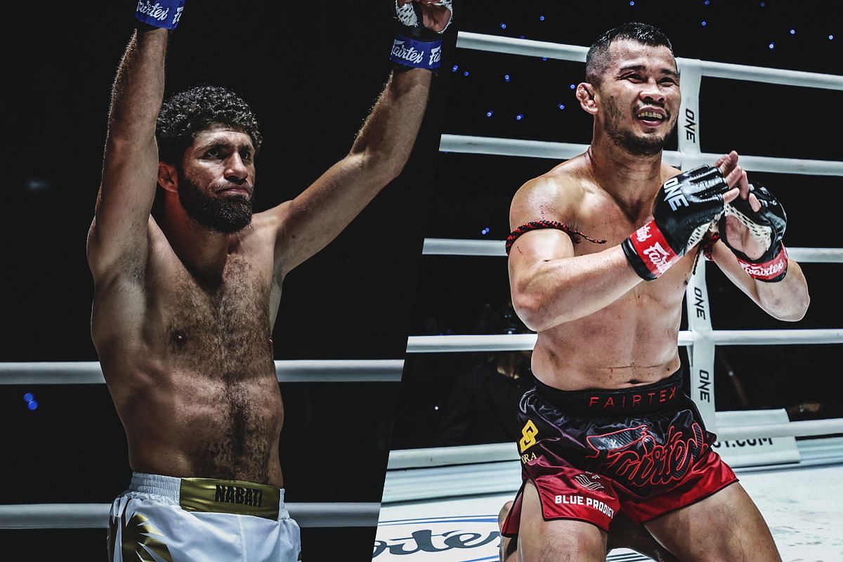 Kiamran Nabati (left) and Nong-O Hama (right) | Image credit: ONE Championship