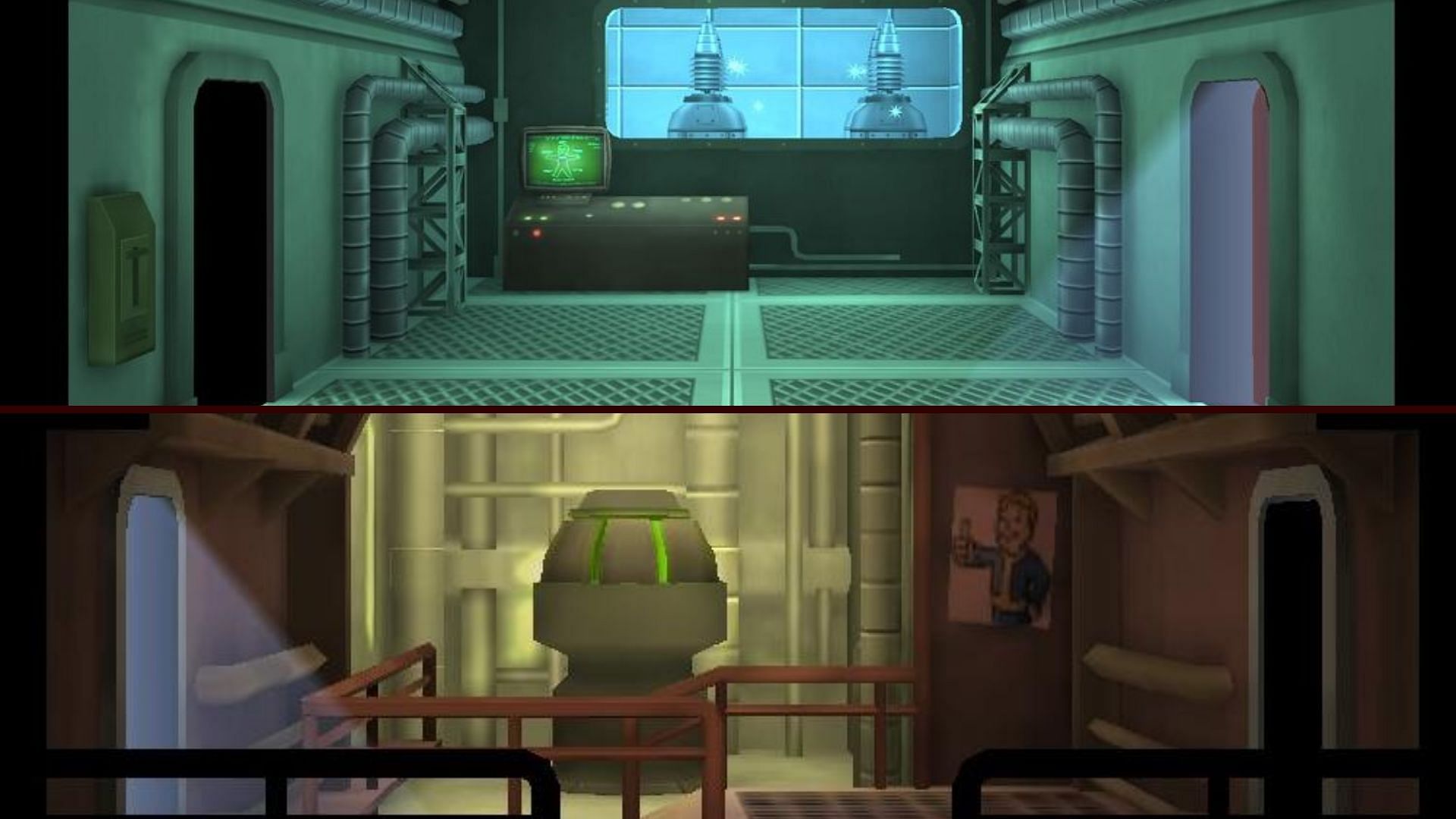 One of the best room combinations in Fallout Shelter for managing large resources and populations (Image via Bethesda Softworks LLC)