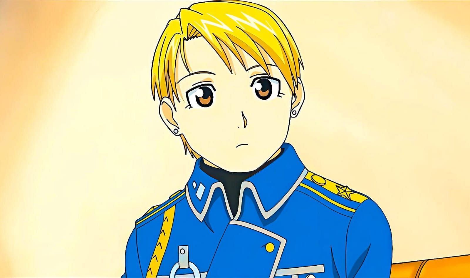 Riza Hawkeye (one of the anime characters like Maki)(Image via Studio Bones)