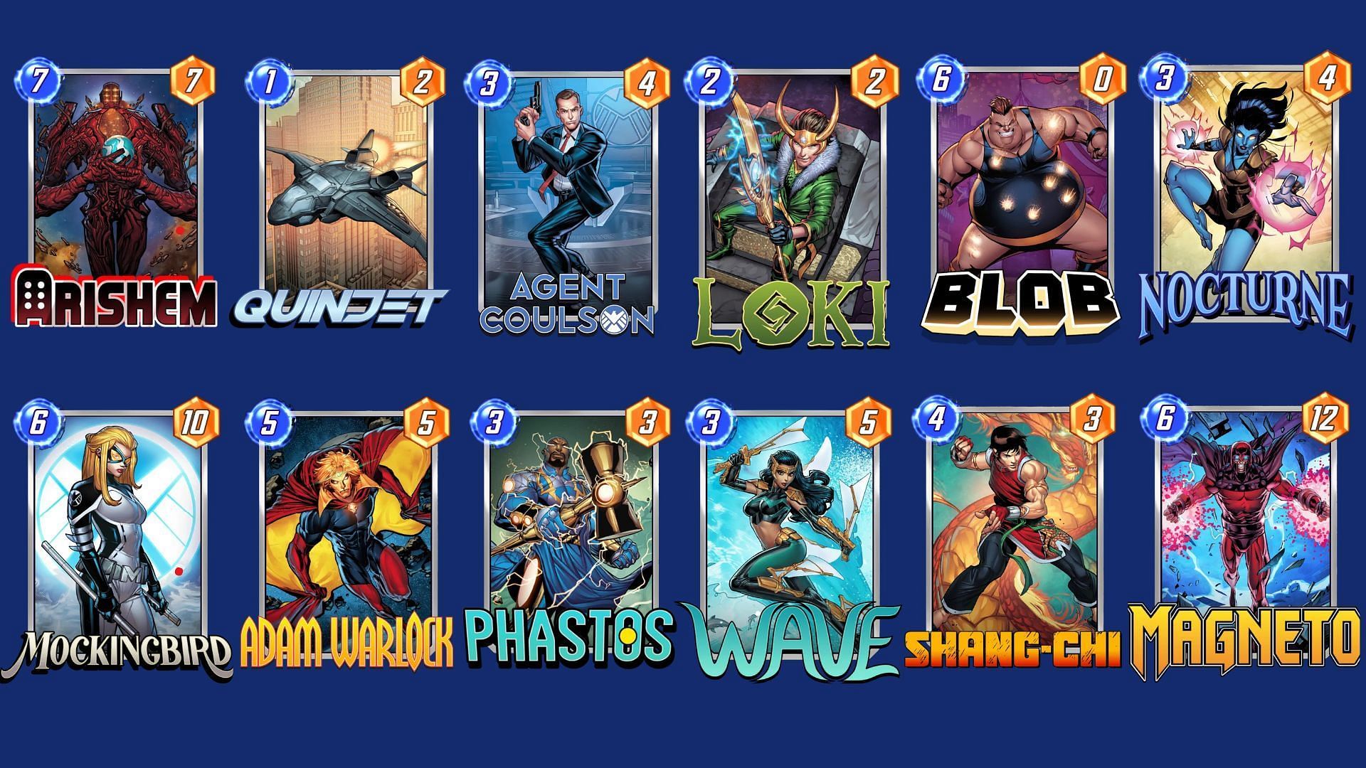 The Owi Arishem Deck in Marvel Snap (Image via Nuverse)