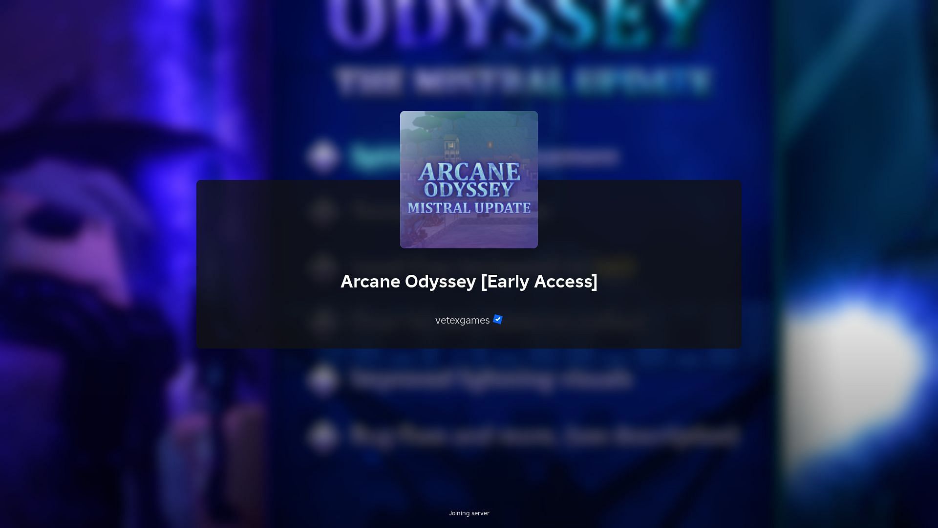 Roblox Arcane Odyssey