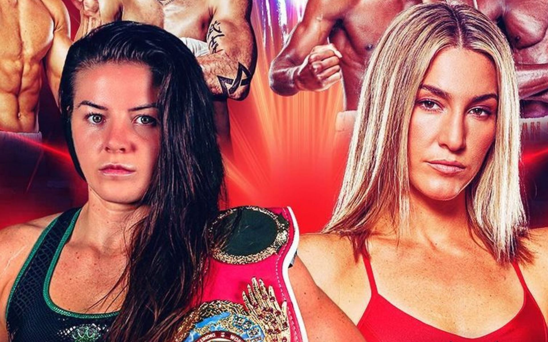 Sandy Ryan (left) and Mikaela Mayer (right) will lock horns for the WBO women