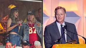 NFL Commissioner Roger Goodell 'welcomes' Taylor Swift, Travis Kelce's relationship impact