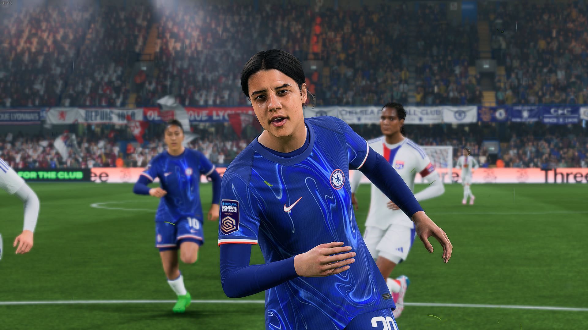 Sam Kerr is the highest-rated women player in BWSL (Image via EA Sports)