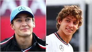 “When you’re thrown into cold water, you learn faster”: George Russell discusses Kimi Antonelli joining a top team from the get go