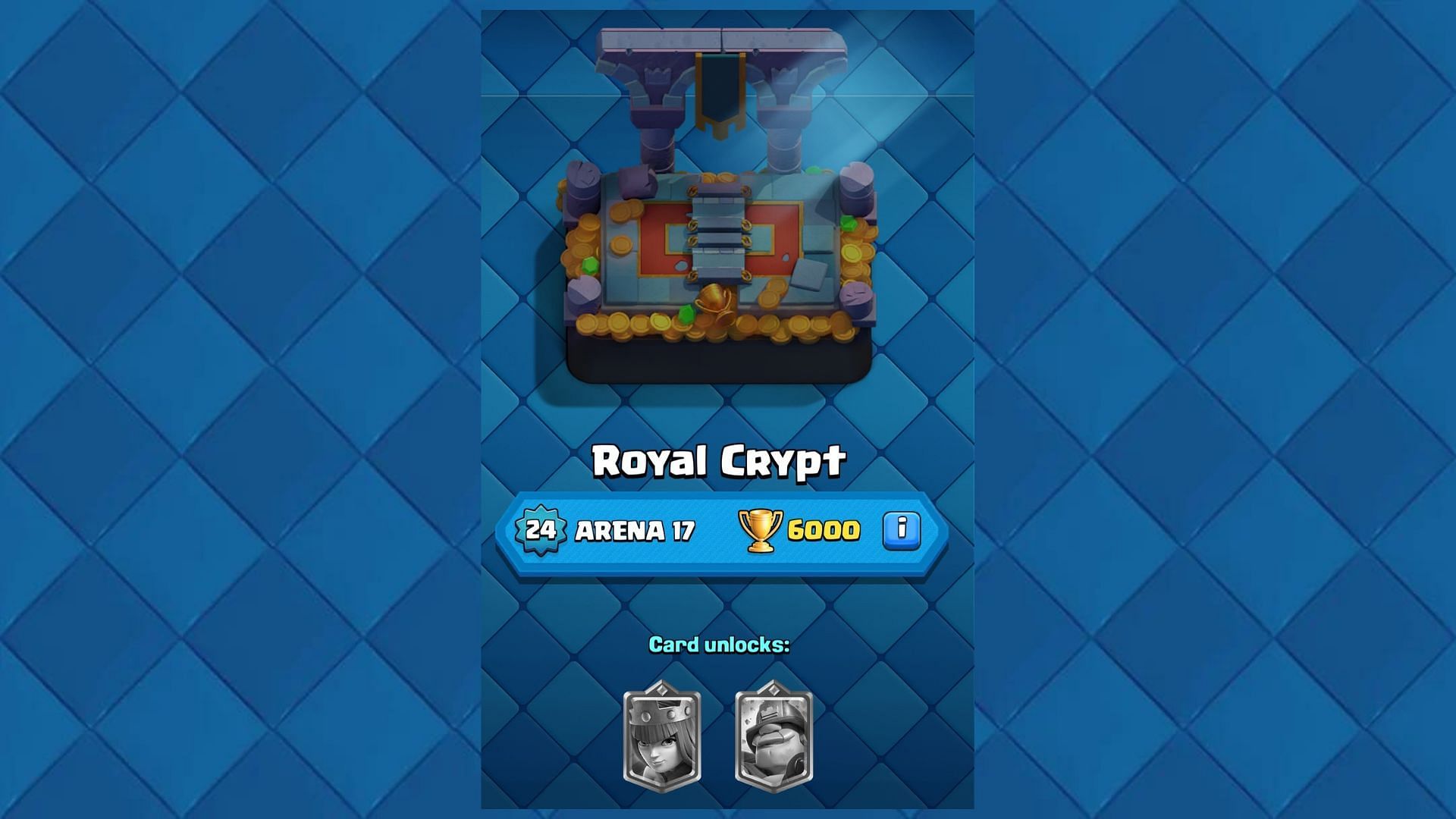 Arena 17: Royal Crypt (Image via Supercell)