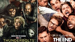 Marvel's Thunderbolts* poster channels this Seth Rogen classic in ways no one saw coming