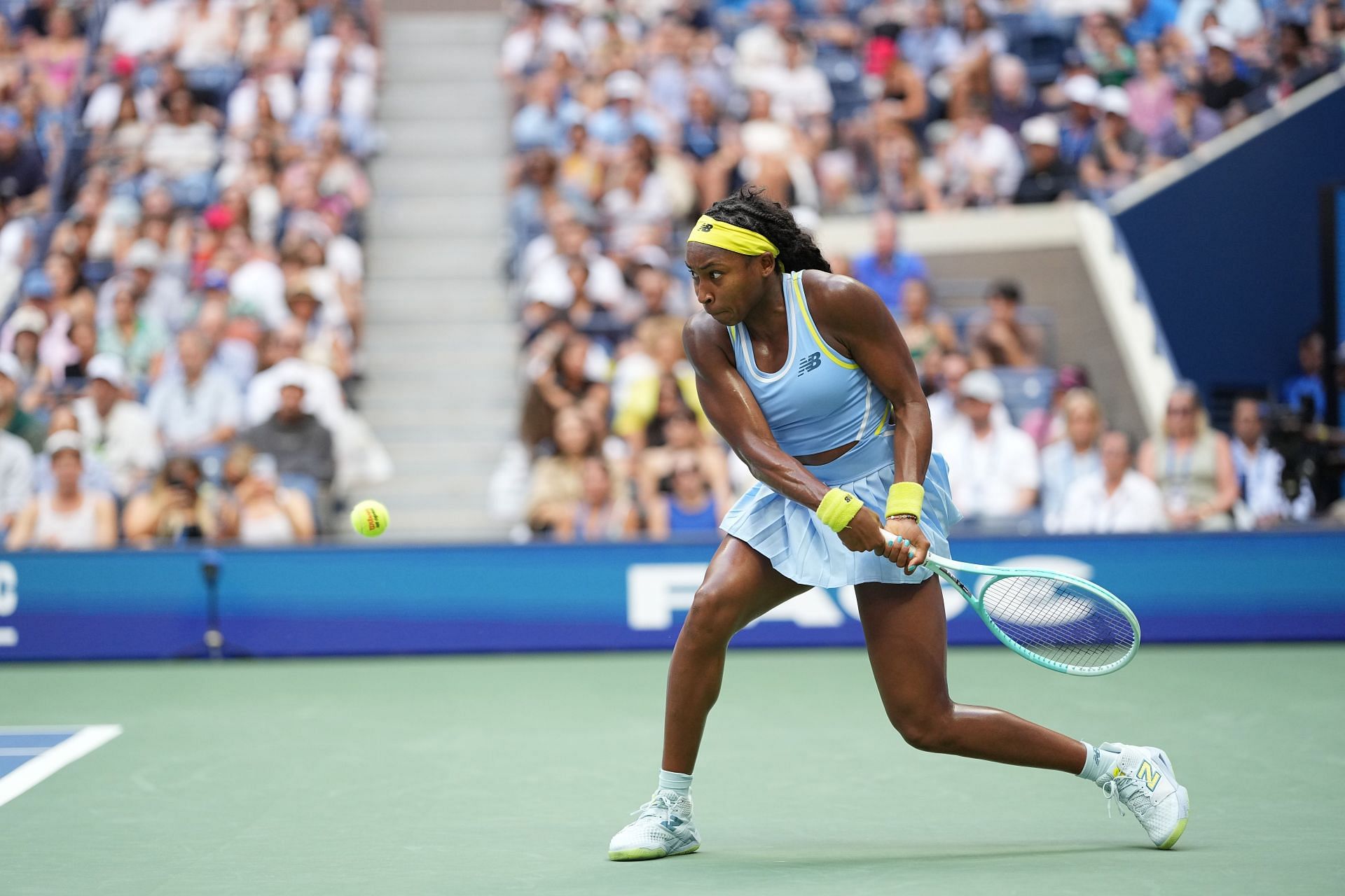 Coco Gauff at the 2024 US Open - Day 7 - Source: Getty