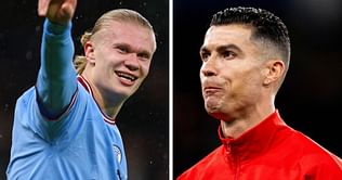 Erling Haaland equals Cristiano Ronaldo's incredible record after scoring vs Arsenal