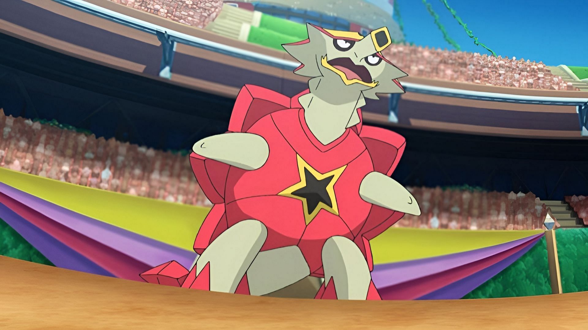 Kiawe&#039;s Turtonator in the anime (Image via The Pokemon Company)