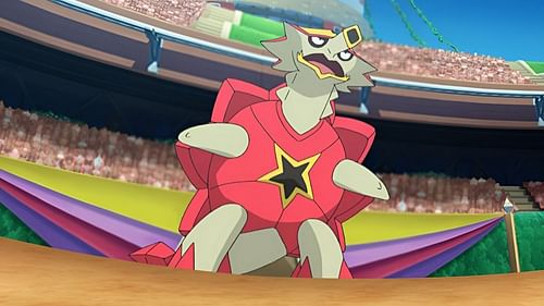 Kiawe's Turtonator in the anime (Image via The Pokemon Company)