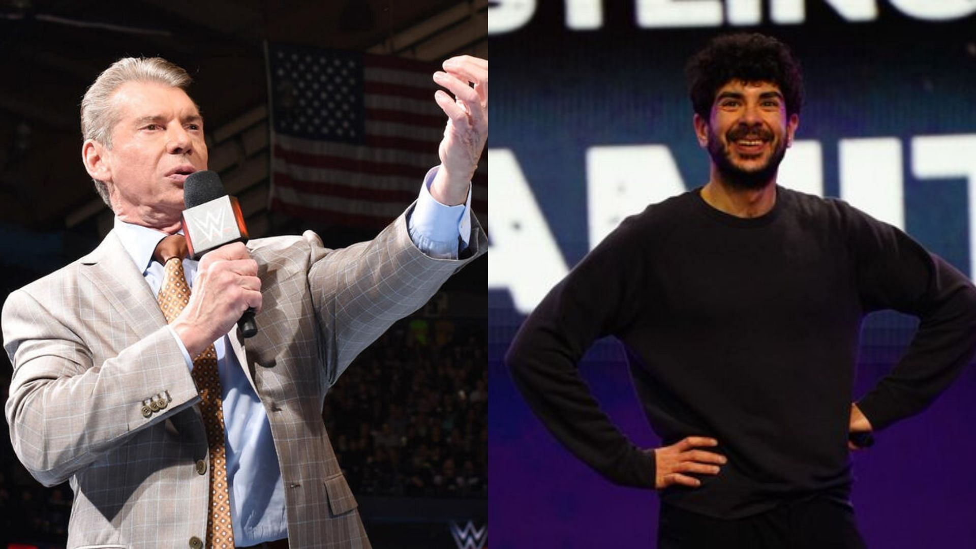 A WWE veteran recently drew parallels between Tony Khan and Vince McMahon (via AEW twitter and WWE.com)