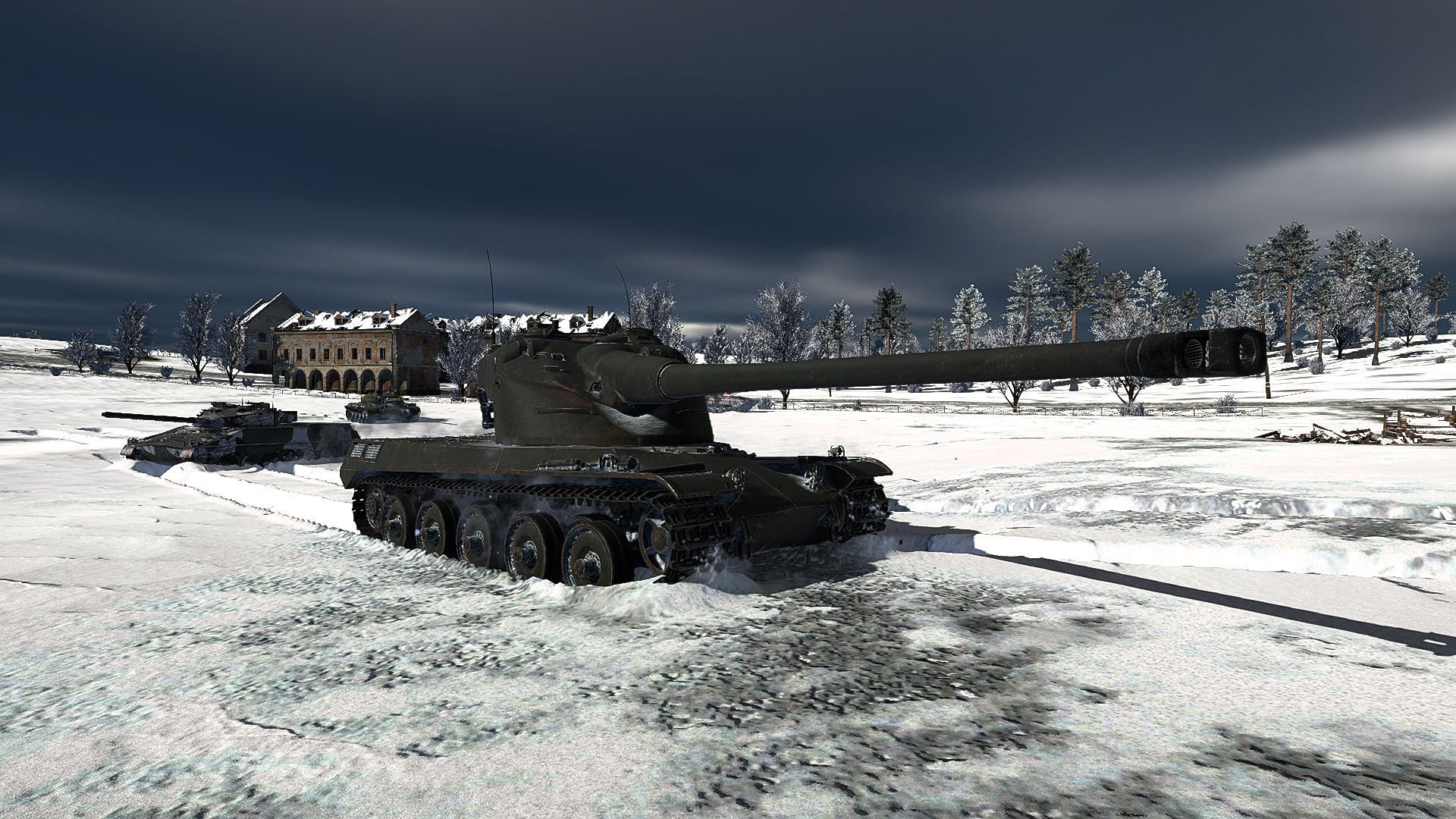 The AMX-50 Surbaiss&eacute; is one of the best French tanks in War Thunder (Image via Gaijin Entertainment)